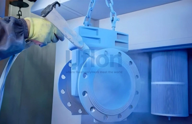 PFA electrostatic coating powder