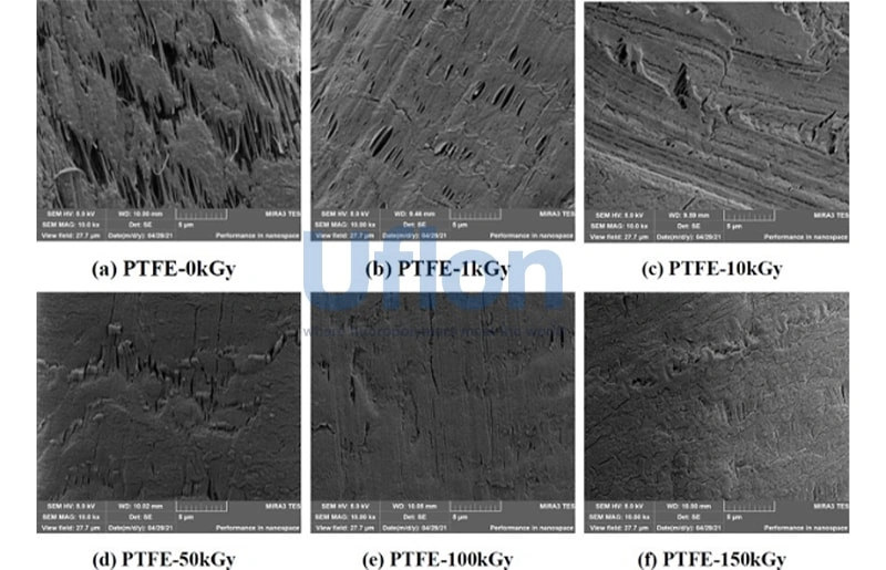 New-generation modified PTFE: irradiated PTFE.
