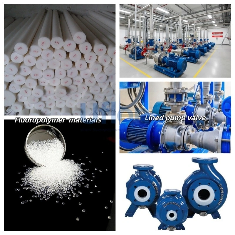 Fluoropolymer Lined Pump Valve